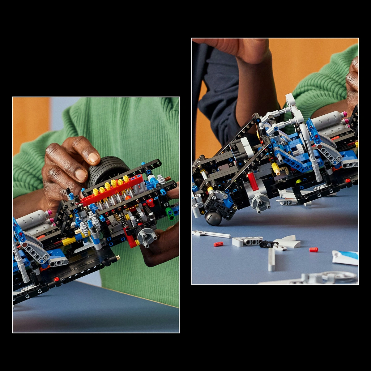 LEGO Technic Подвійний форсаж Автомобіль Nissan Skyline GT-R (R34) 42210 — фото 13