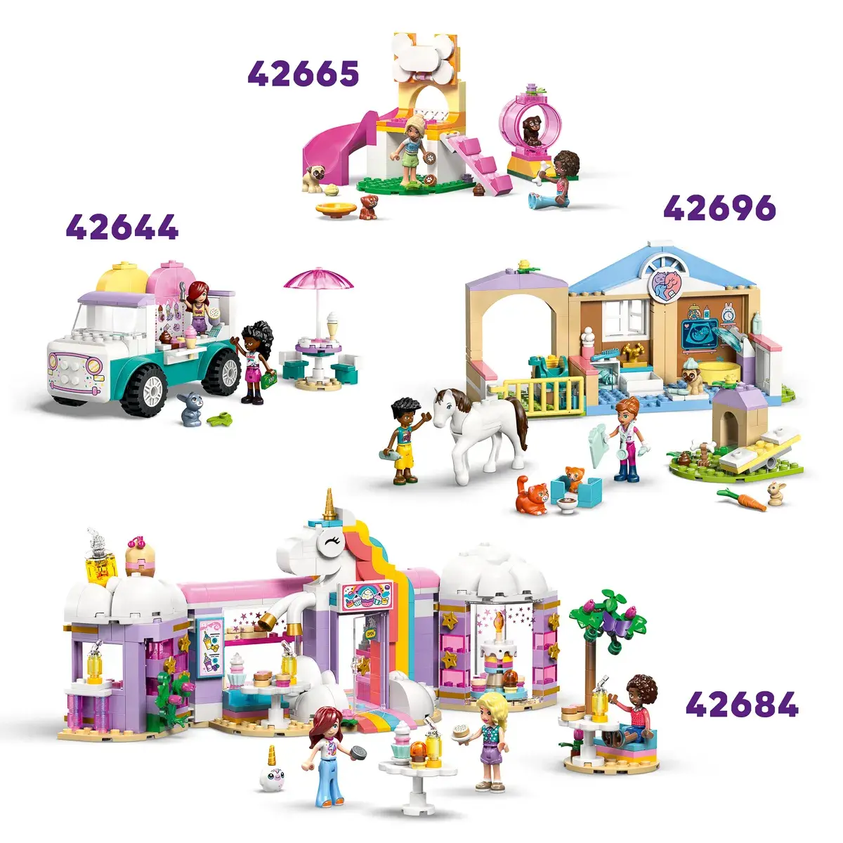 LEGO Friends Автомобіль для доставки тортів з єдинорогами 42675 — фото 19