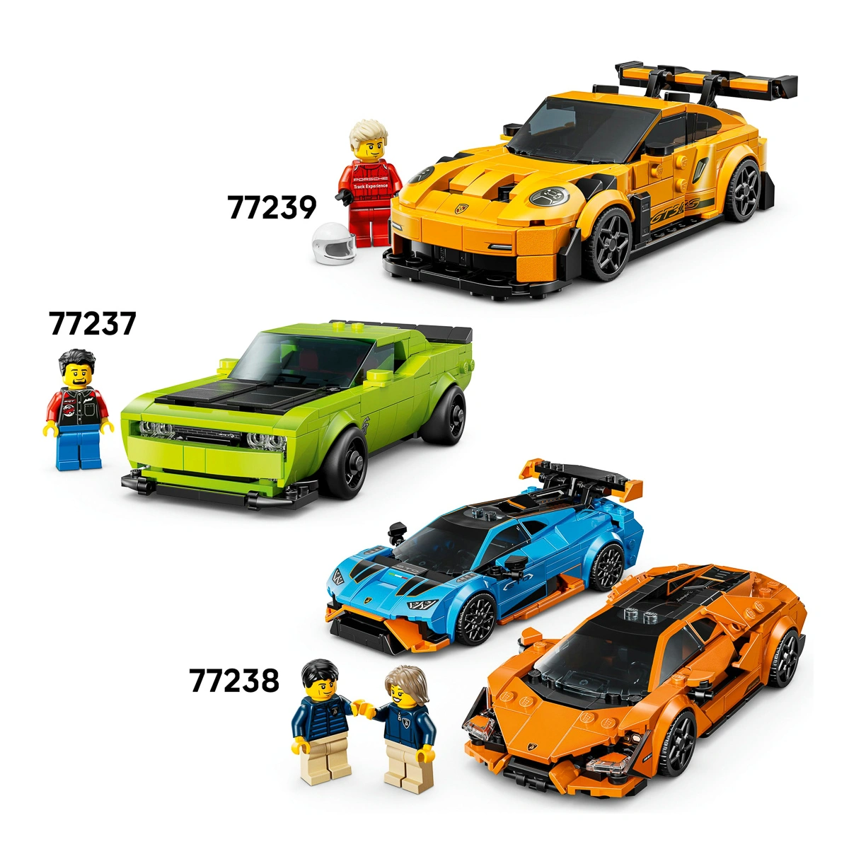 LEGO Speed Champions Спортивний гіперкар Bugatti Centodieci 77240 — фото 6