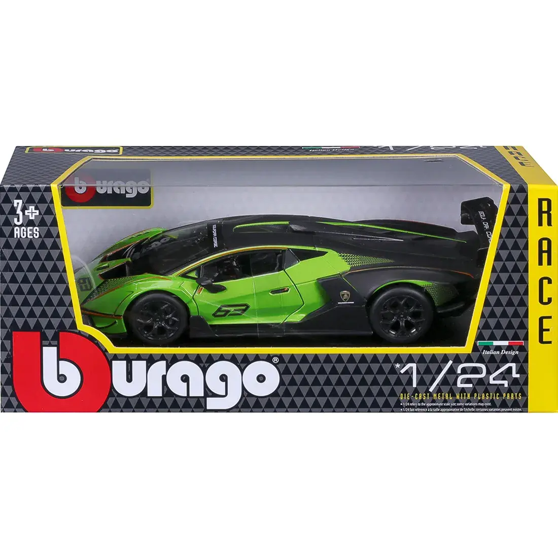 Автомодель Bburago Lamborghini SCV 1:24, 18-28017 — фото 2