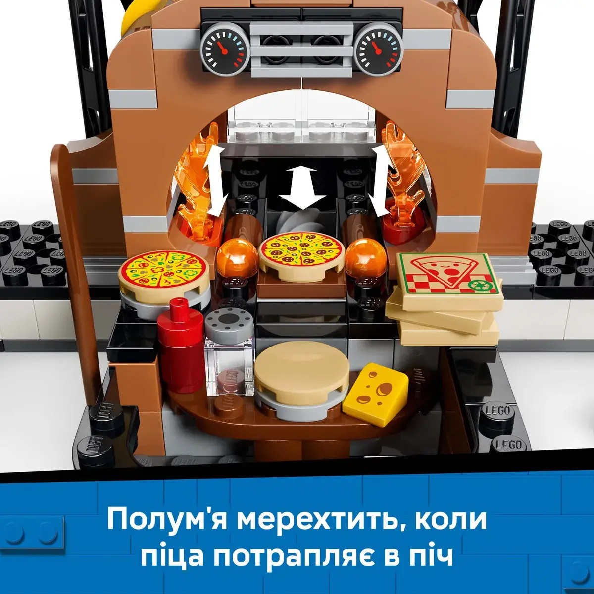 LEGO City Доставка піци з різними транспортними засобами 60496 — фото 4