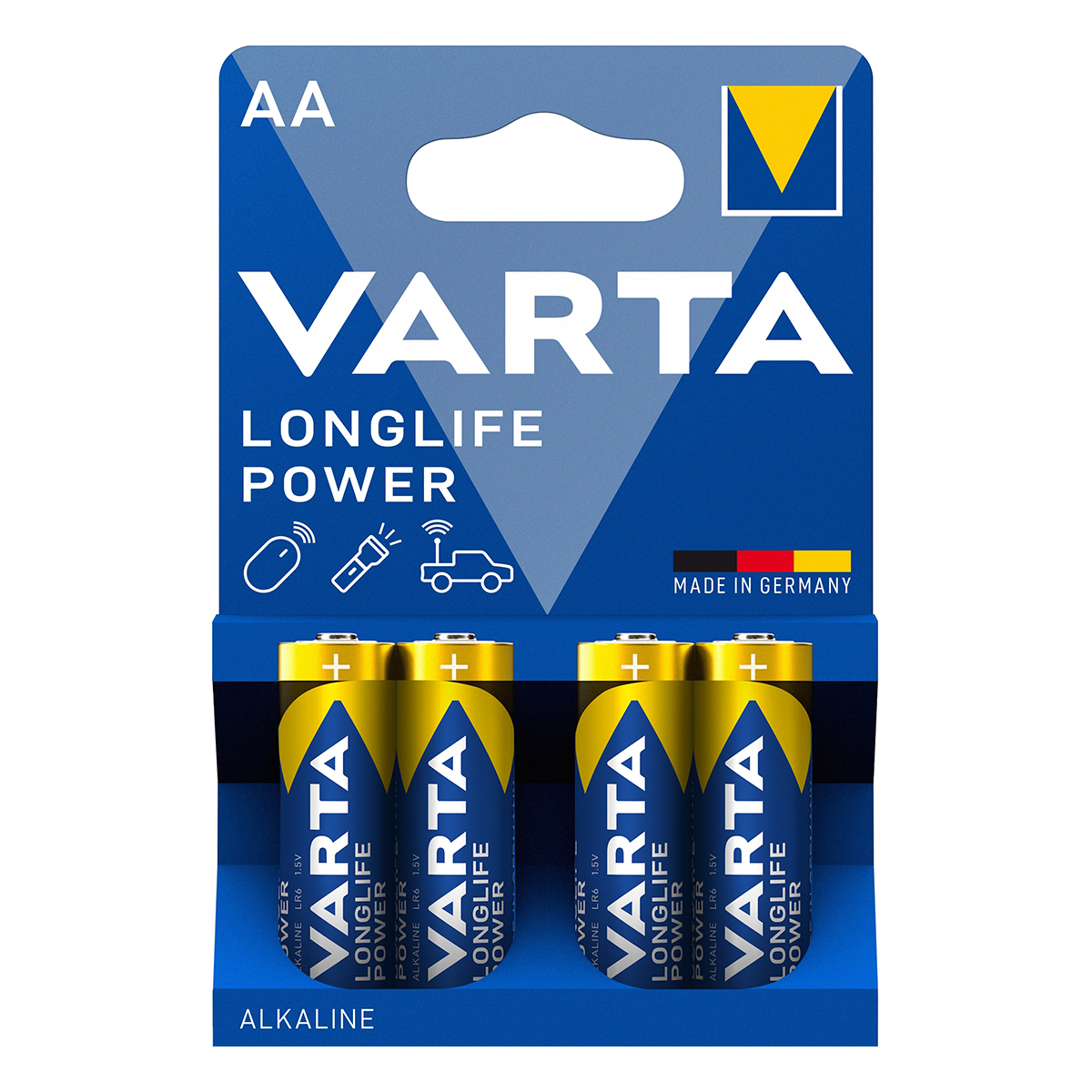 Батарейка Varta Longlife Power AA BLI 4 шт, 4906121414