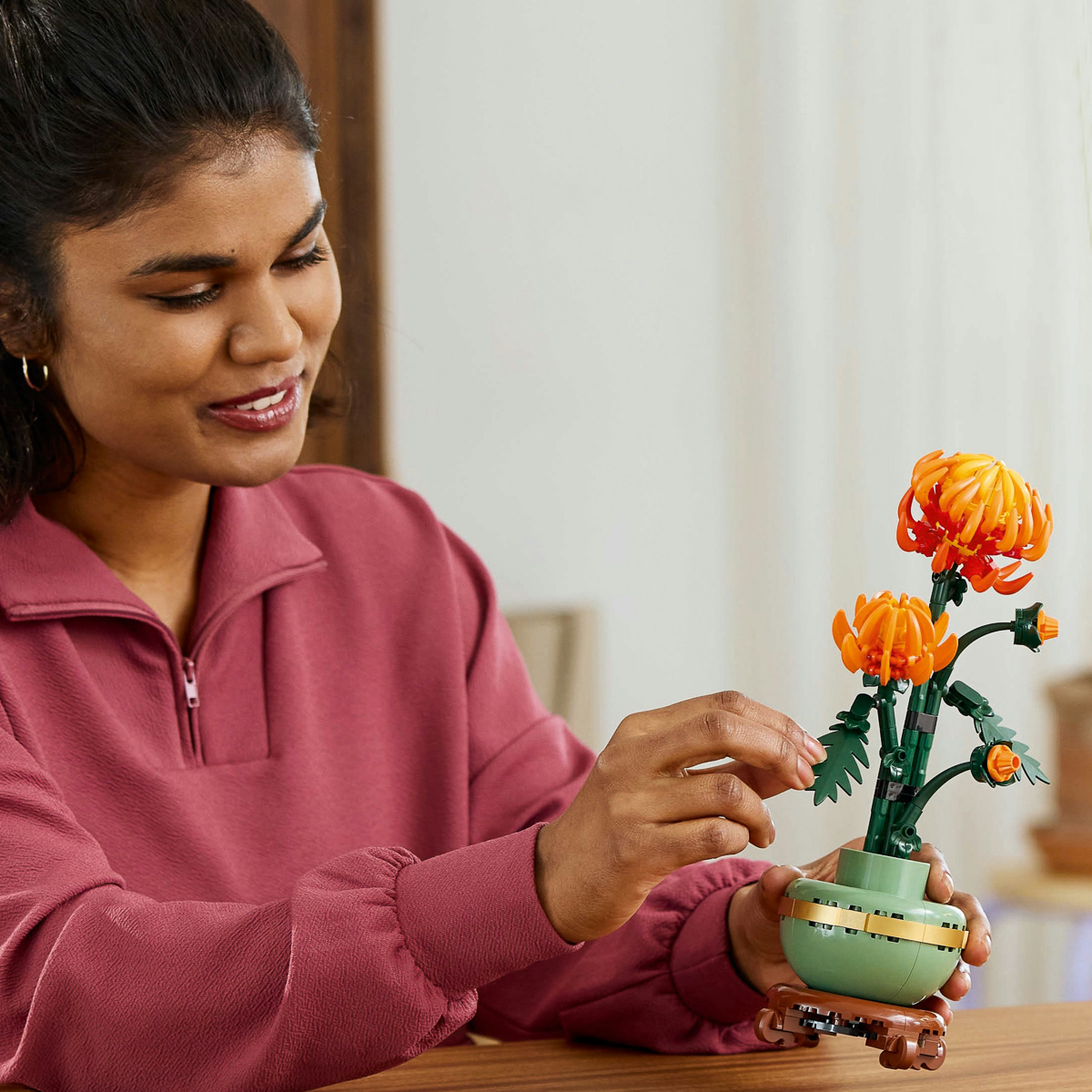 LEGO Botanical Collection Хризантема 10368 — фото 2