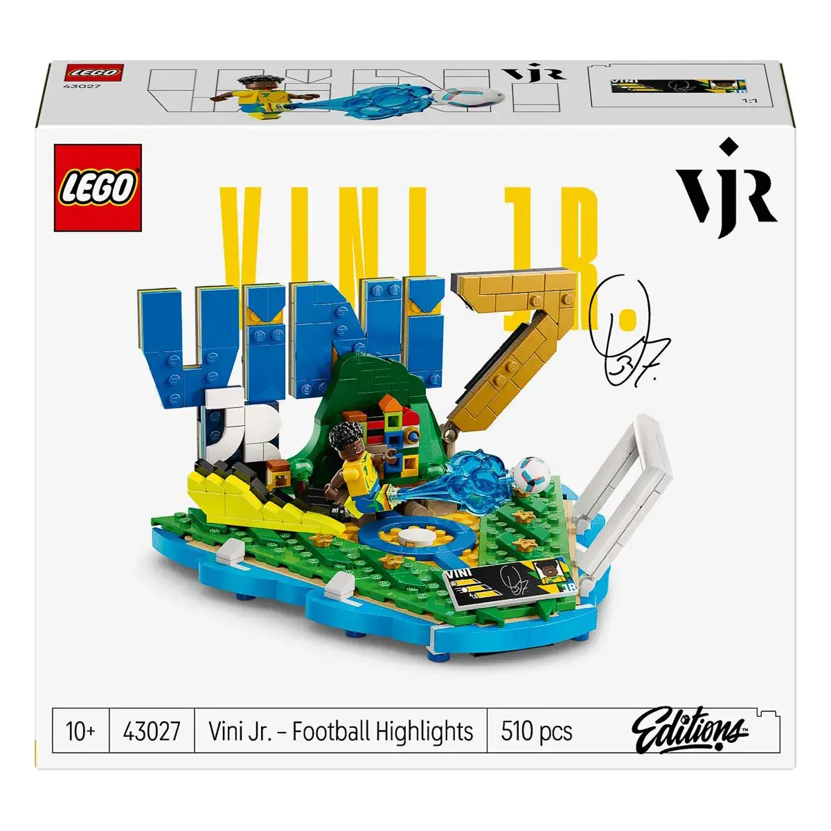 LEGO Editions Football Вінісіус Жуніор — найкращі моменти футбольних матчів 43027