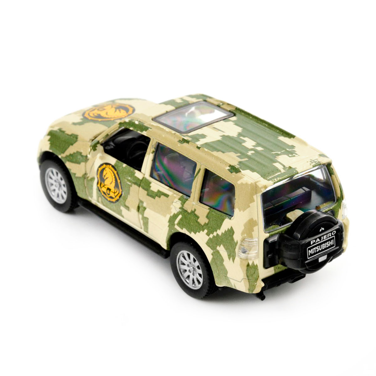 Колекційна модель TechnoDrive Шеврони Героїв Mitsubishi Pajero 4WD Tubro 47 ОМБр, 250361M — фото 4
