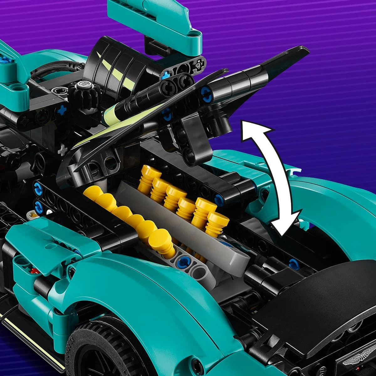 LEGO Technic Aston Martin Valkyrie 42208 — фото 8