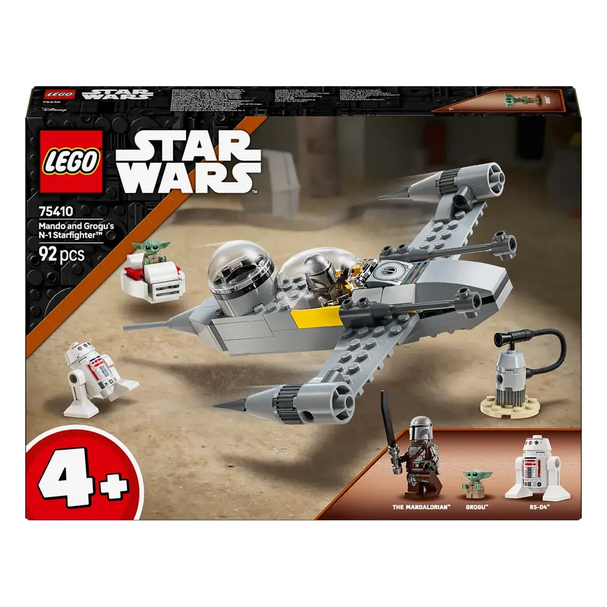 LEGO Star Wars Зірковий винищувач N-1 Мандо та Грогу 75410