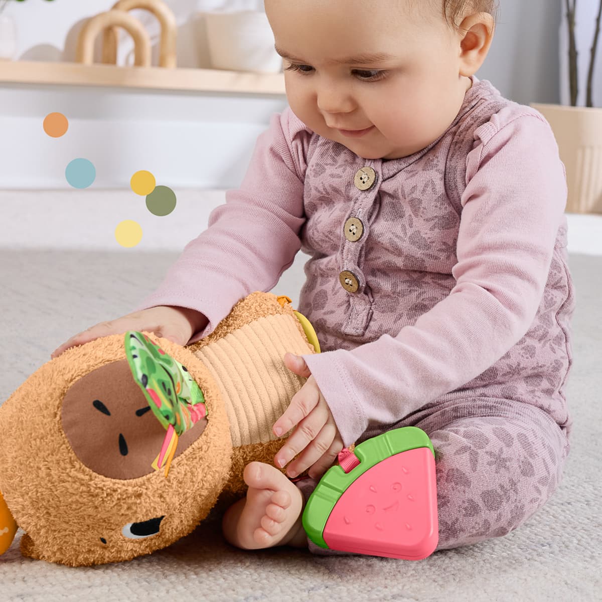 М’яка іграшка Fisher-Price Капібара, HYR54 — фото 4