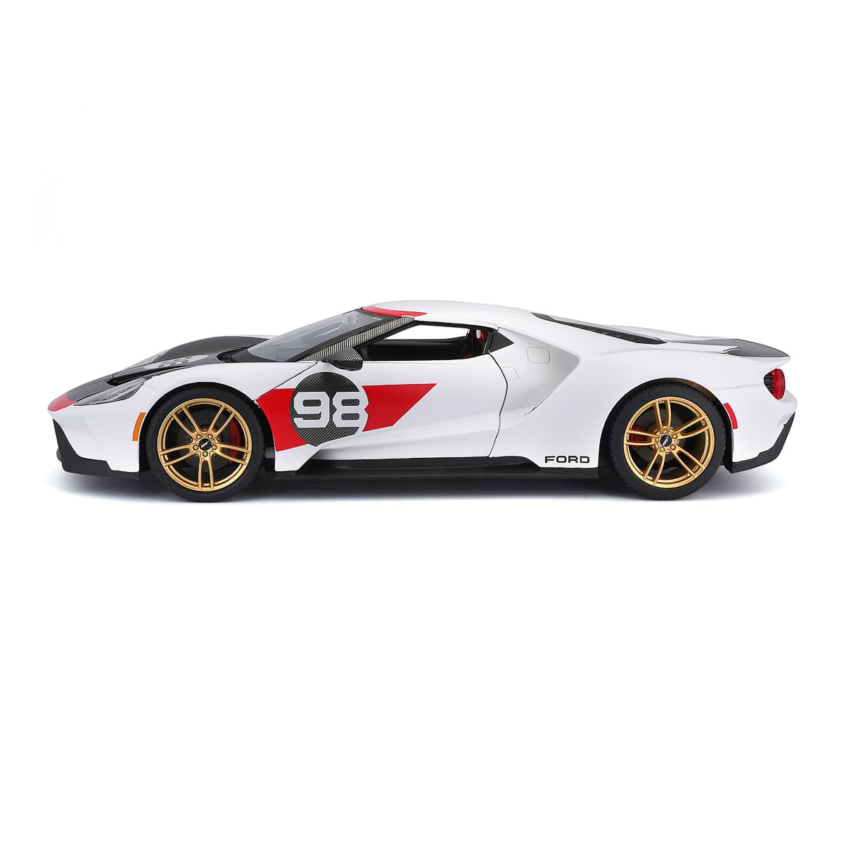 Автомодель Maisto Ford GT Heritage 2021, 1:18, 31390WHITE — фото 6
