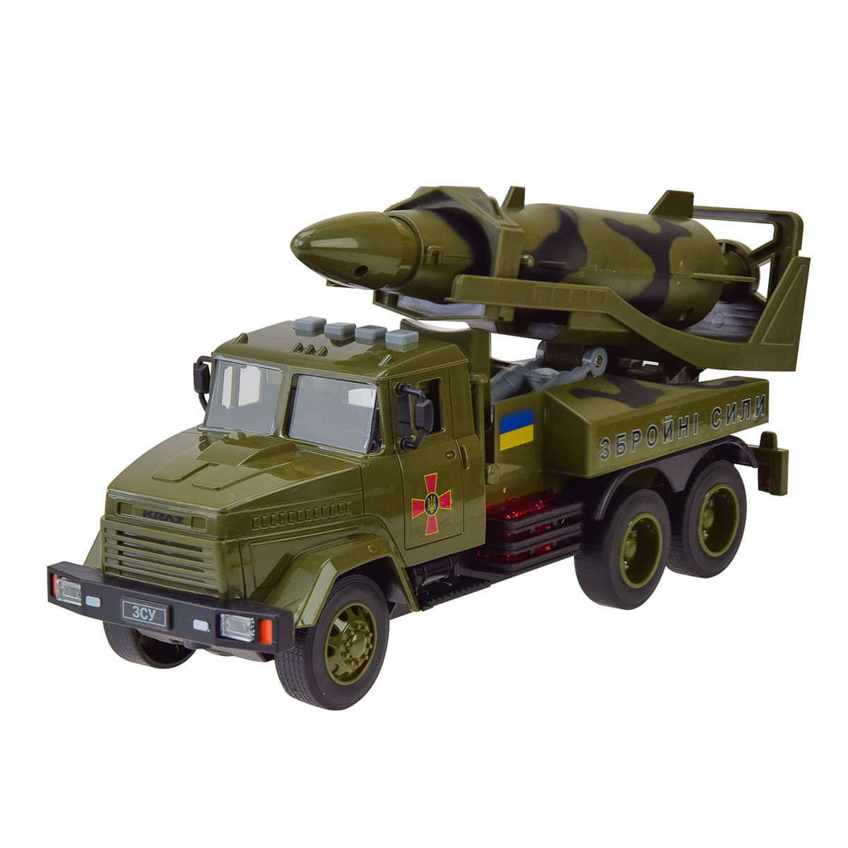 Військова техніка Автопром Кraz KR-2202-01, 1:16, KR-2202-01