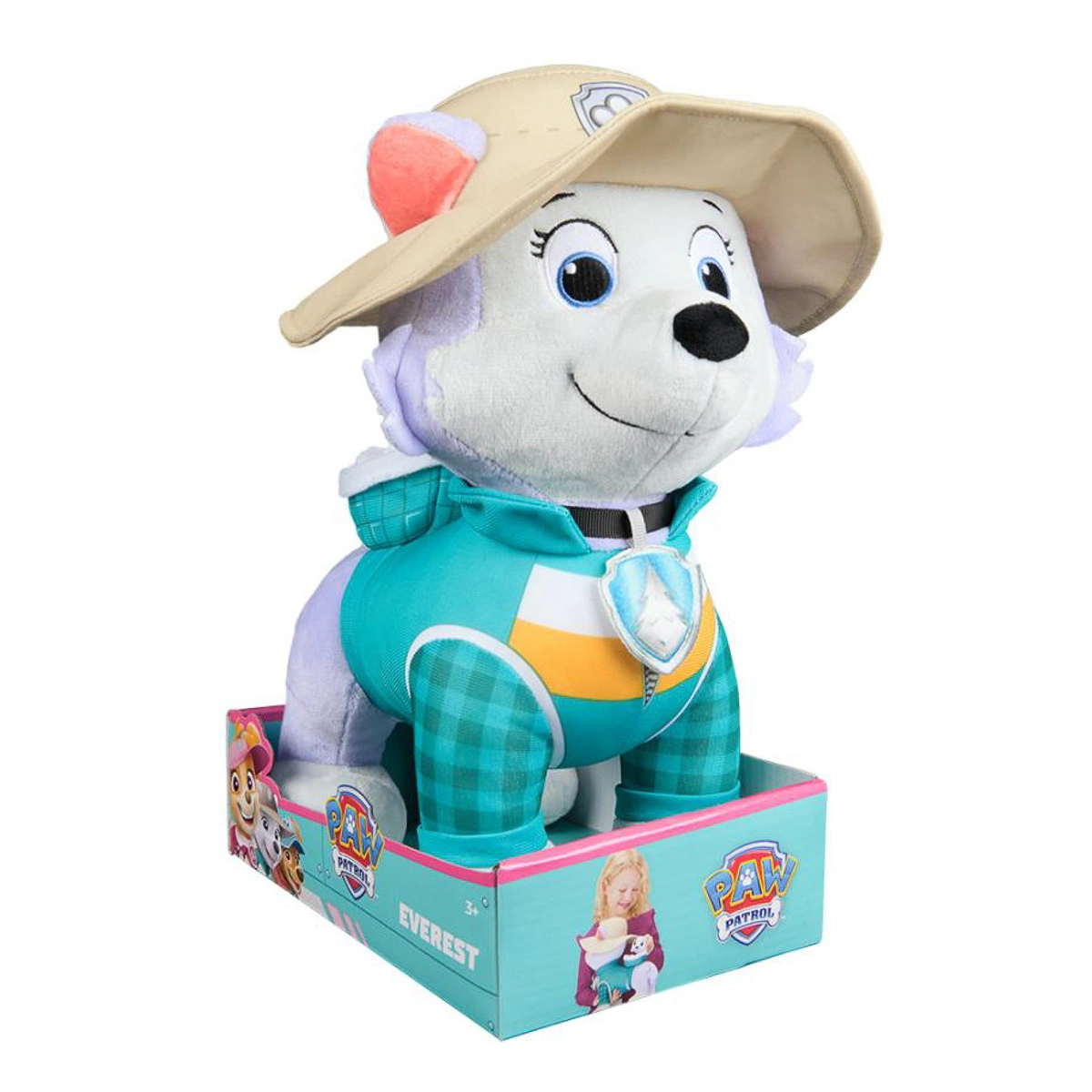 М'яка іграшка Paw Patrol Еверест з улюбленцем 30 см SM47401/7687