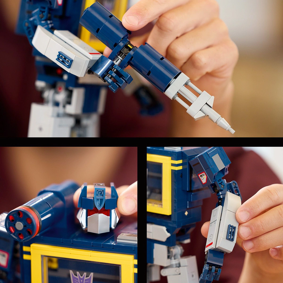 LEGO ICONS Transformers: Саундвейв 10358 — фото 10