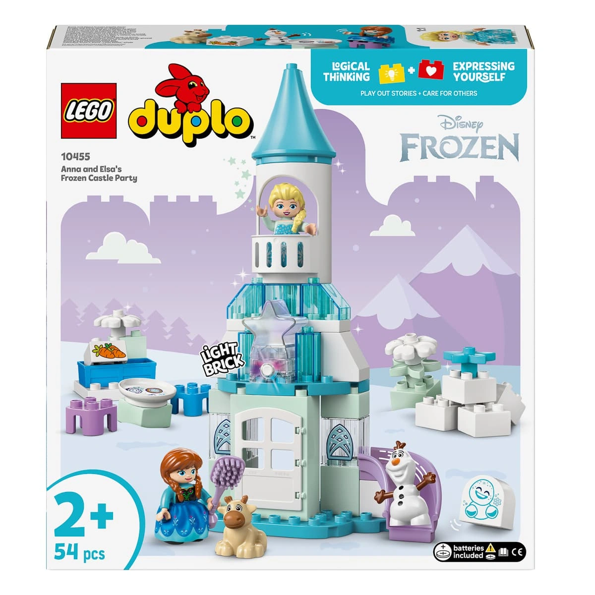 LEGO DUPLO Вечірка у крижаному палаці Ельзи та Анни 10455