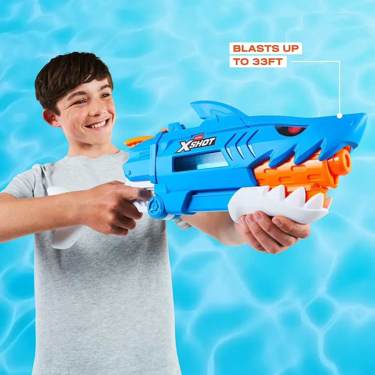 Водяний бластер Zuru X-Shot Fast Fill Shark (118195) — фото 5