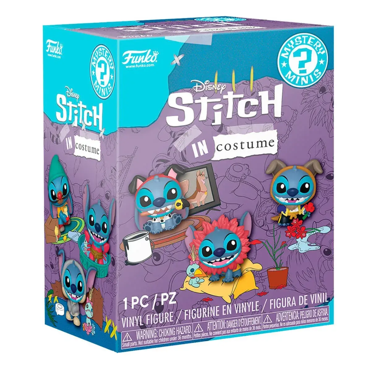 Ігрова фігурка-сюрприз Funko Pop Стіч у костюмі, 76081