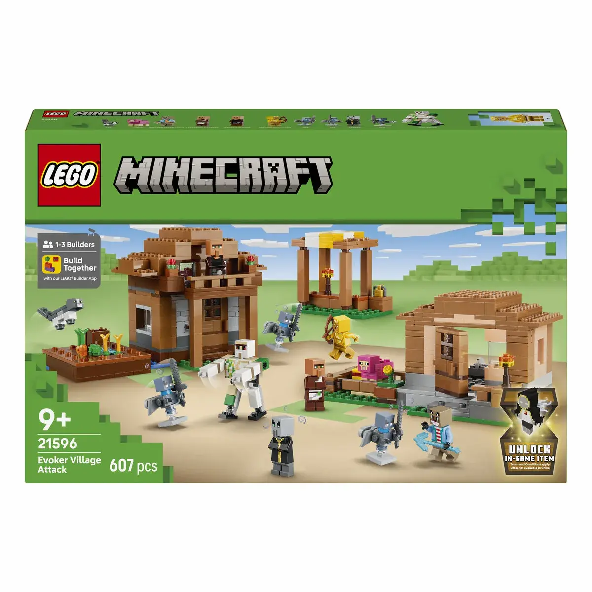 LEGO Minecraft Напад викликача на село 21596