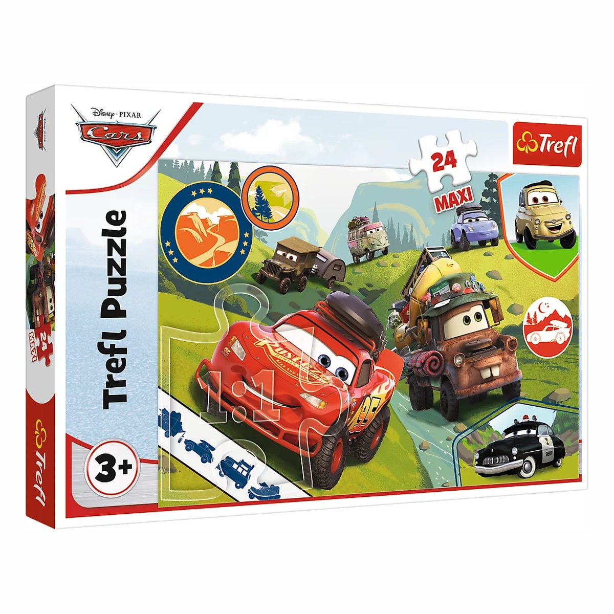 Пазл Trefl Cars Щасливі машинки 24 ел (14352)