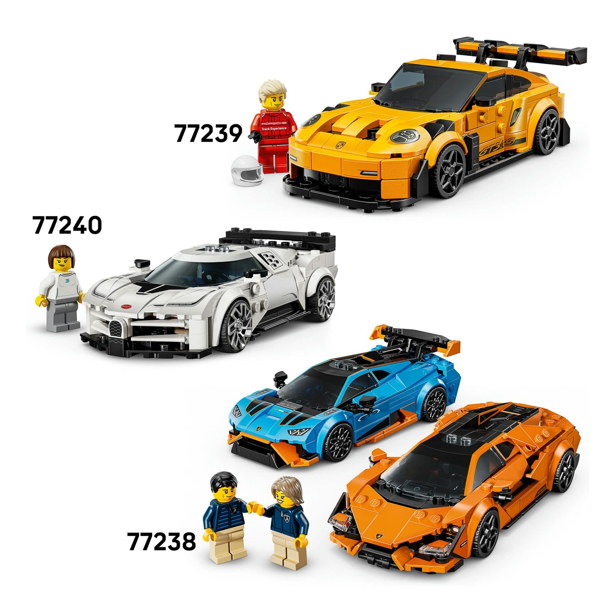 LEGO Speed Champions Спортивний автомобіль Dodge Challenger SRT Hellcat 77237 — фото 6