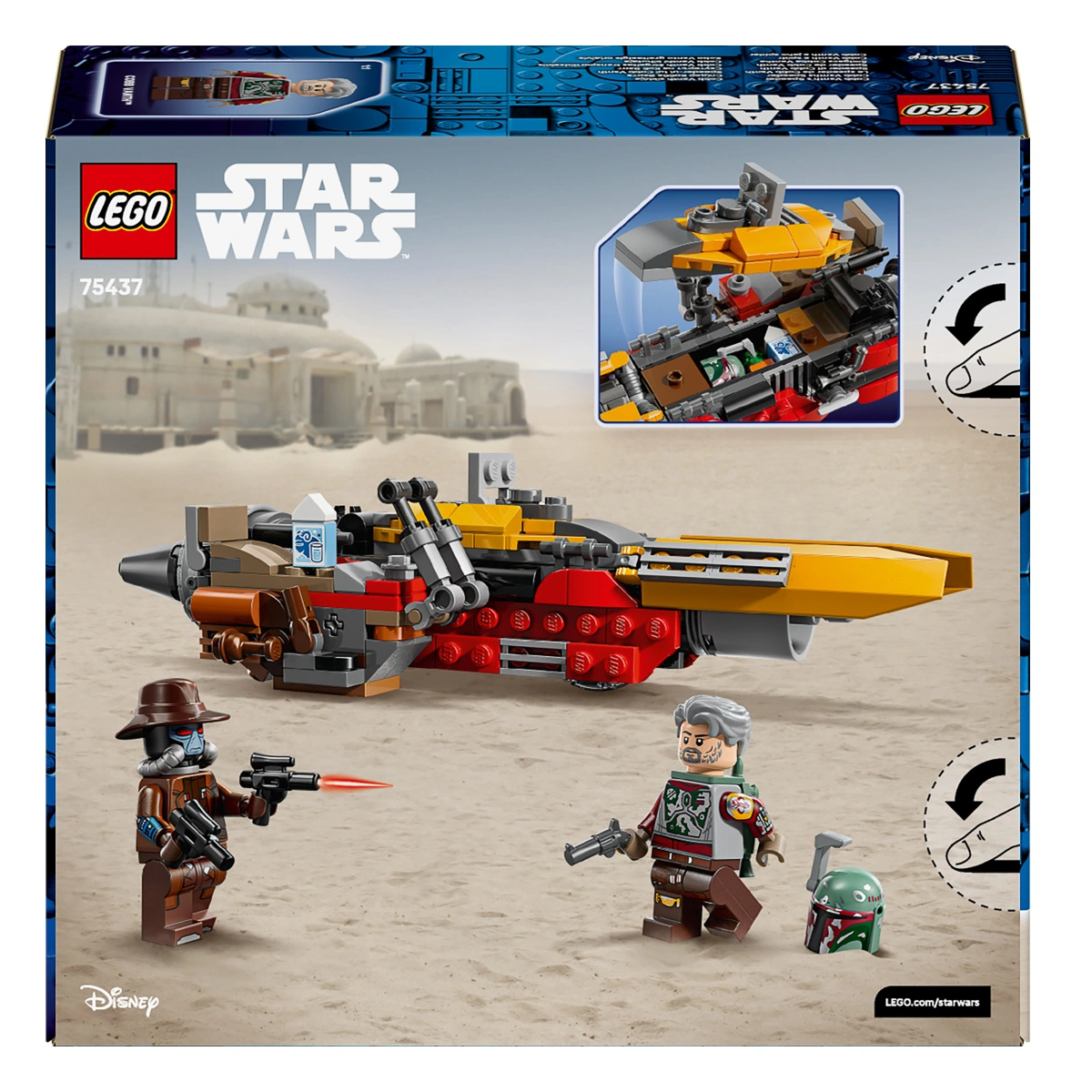 LEGO Star Wars Спідер Кобба Ванта 75437 — фото 9
