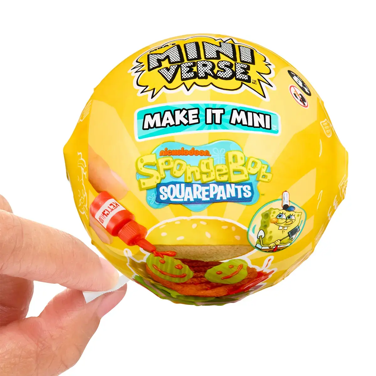 Набір-сюрприз MGA's Miniverse SpongeBob Створіть смаколики Красті Краб (599296) — фото 8