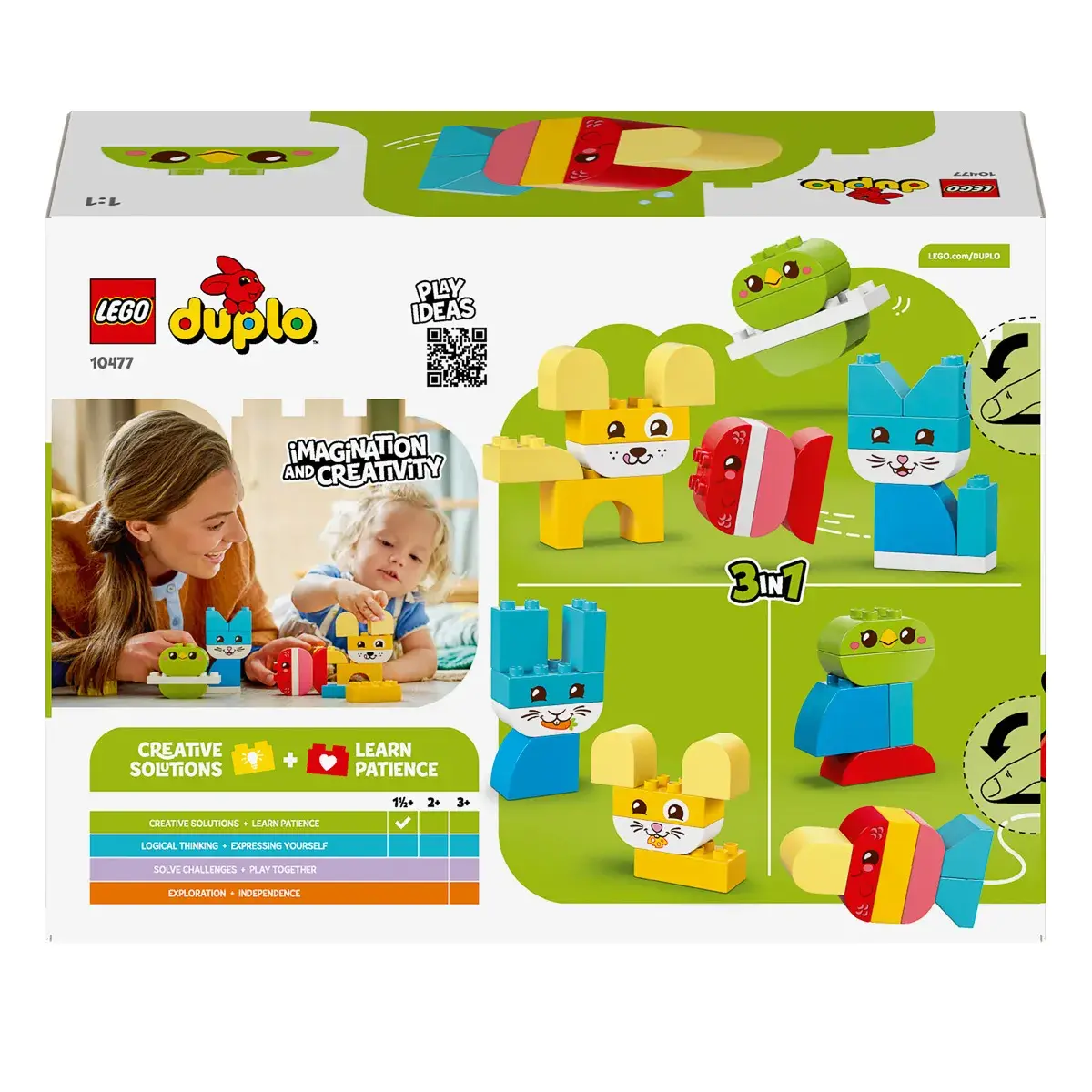 LEGO DUPLO My First Чарівні творчі домашні улюбленці 3 в 1 10477 — фото 19