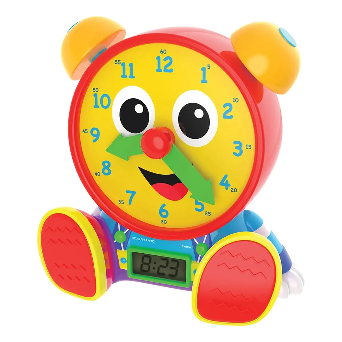 Інтерактивна навчальна іграшка Kiddi Smart Smart-годинник (укр, англ), 407752-43