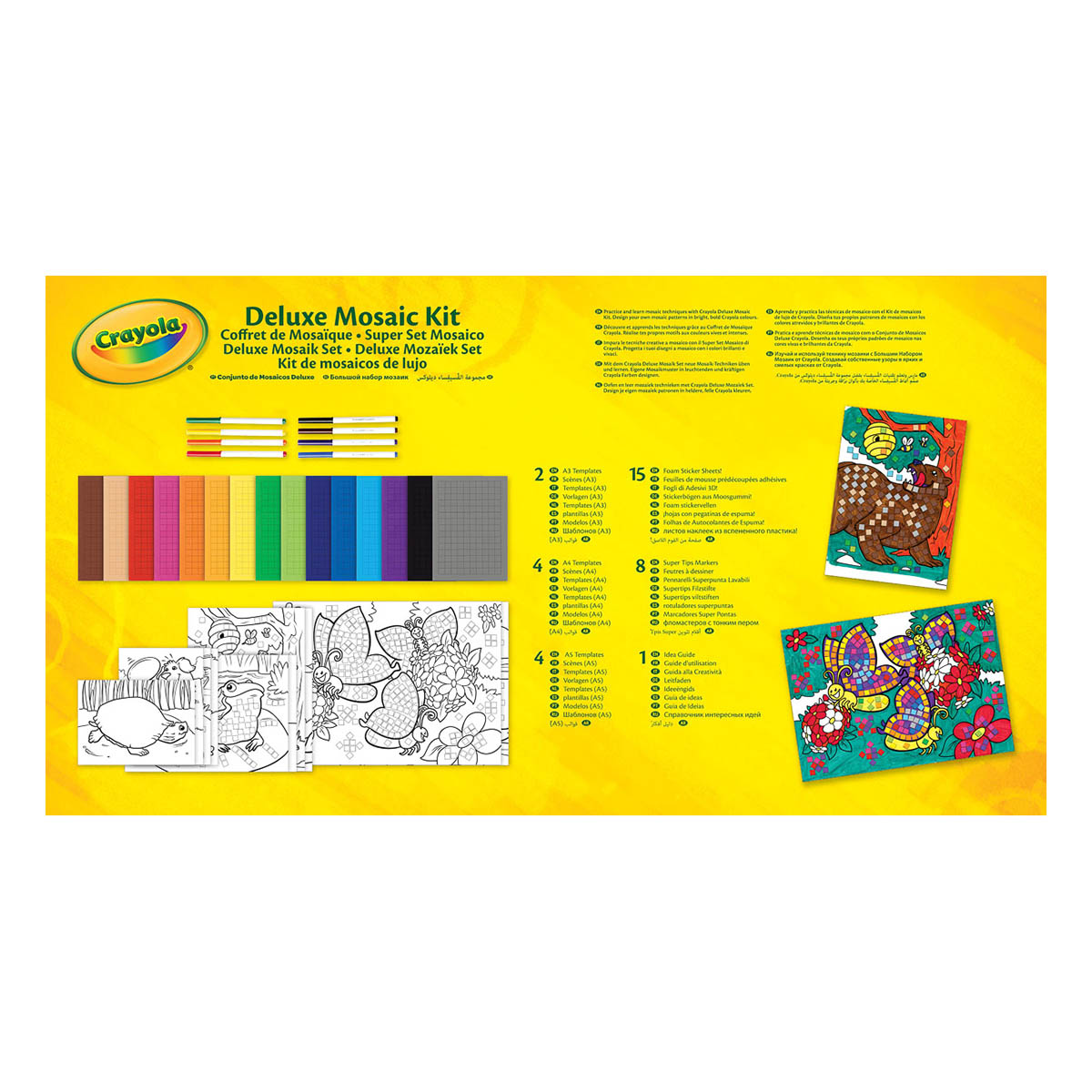 Набір для творчості Crayola Deluxe Створи свою мозаїку, 256473.006 — фото 5