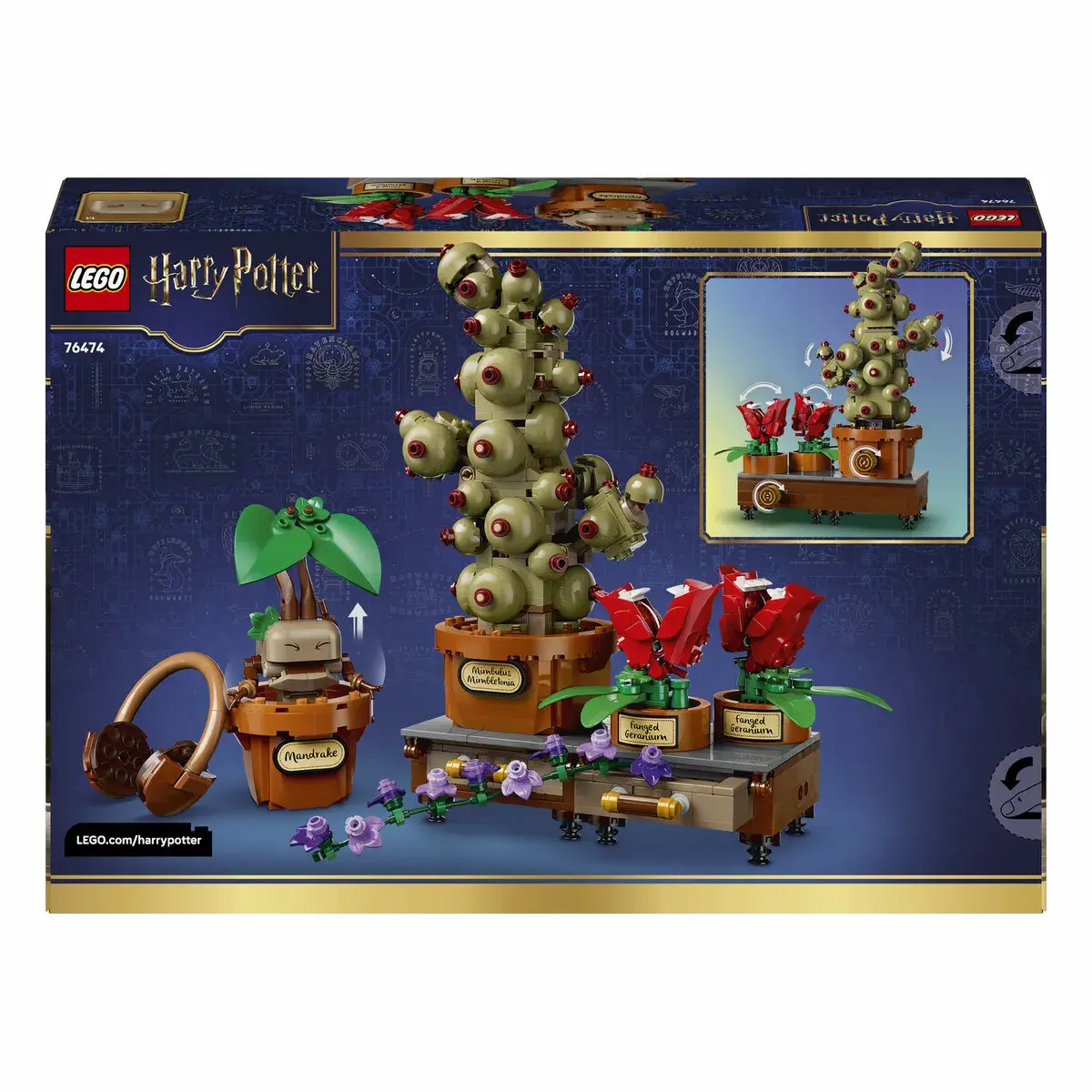 LEGO Harry Potter Рослини з курсу гербології в Гоґвортсі 76474 — фото 8