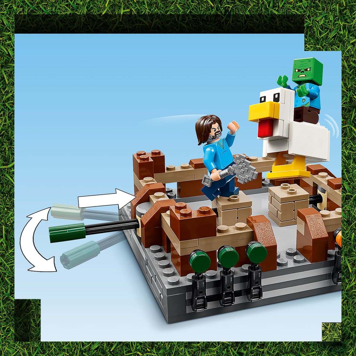 LEGO Minecraft Бійцівський ринг у лісовому маєтку 21272 — фото 6
