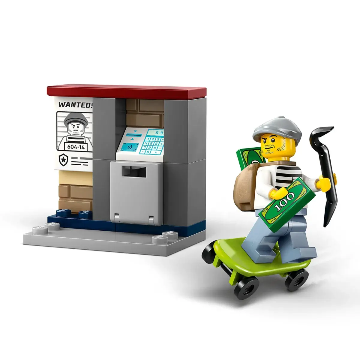 LEGO City Переслідування на поліцейському мотоциклі 60455 — фото 8