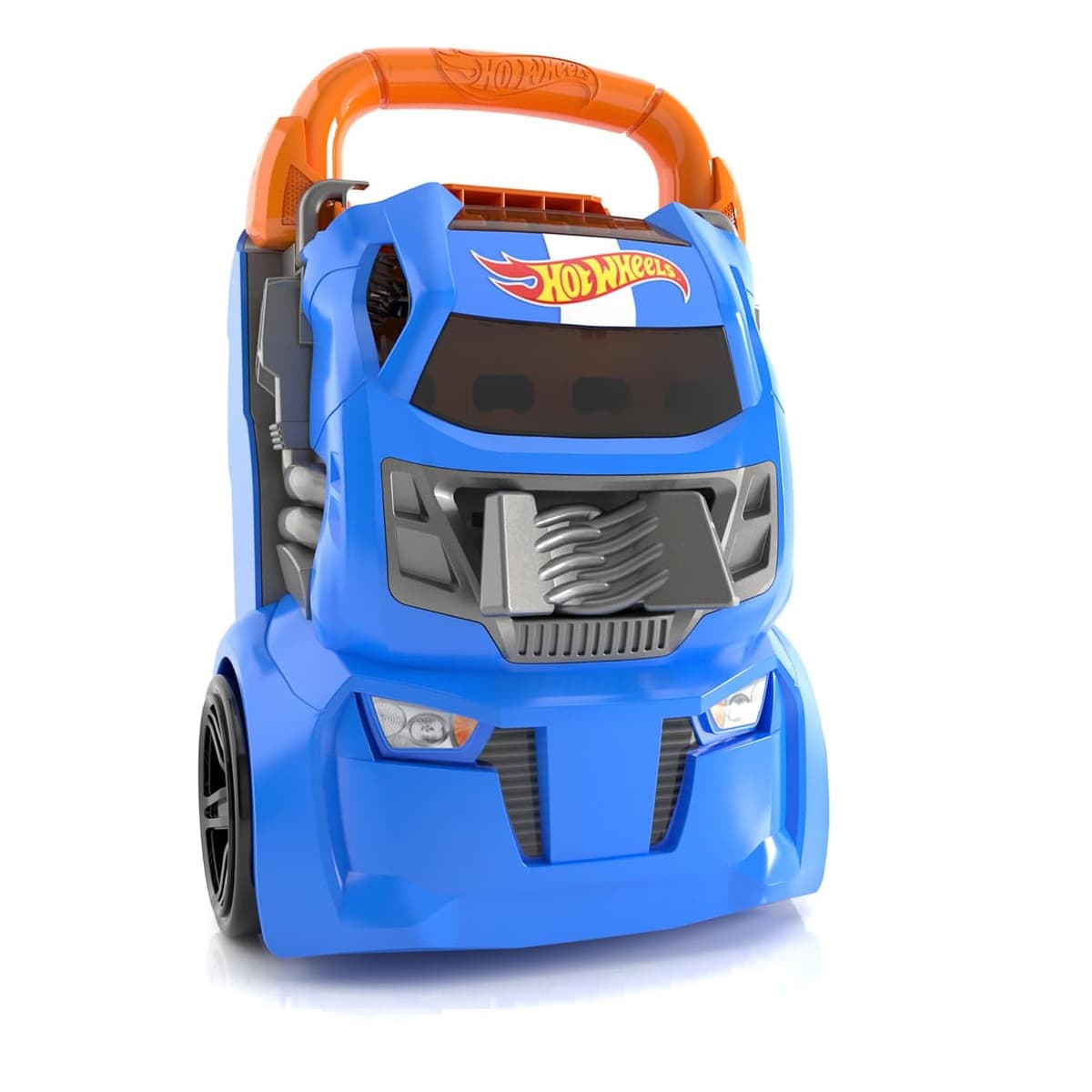 Портативний трек-контейнер Hot Wheels з 4 доріжками, HWCC14