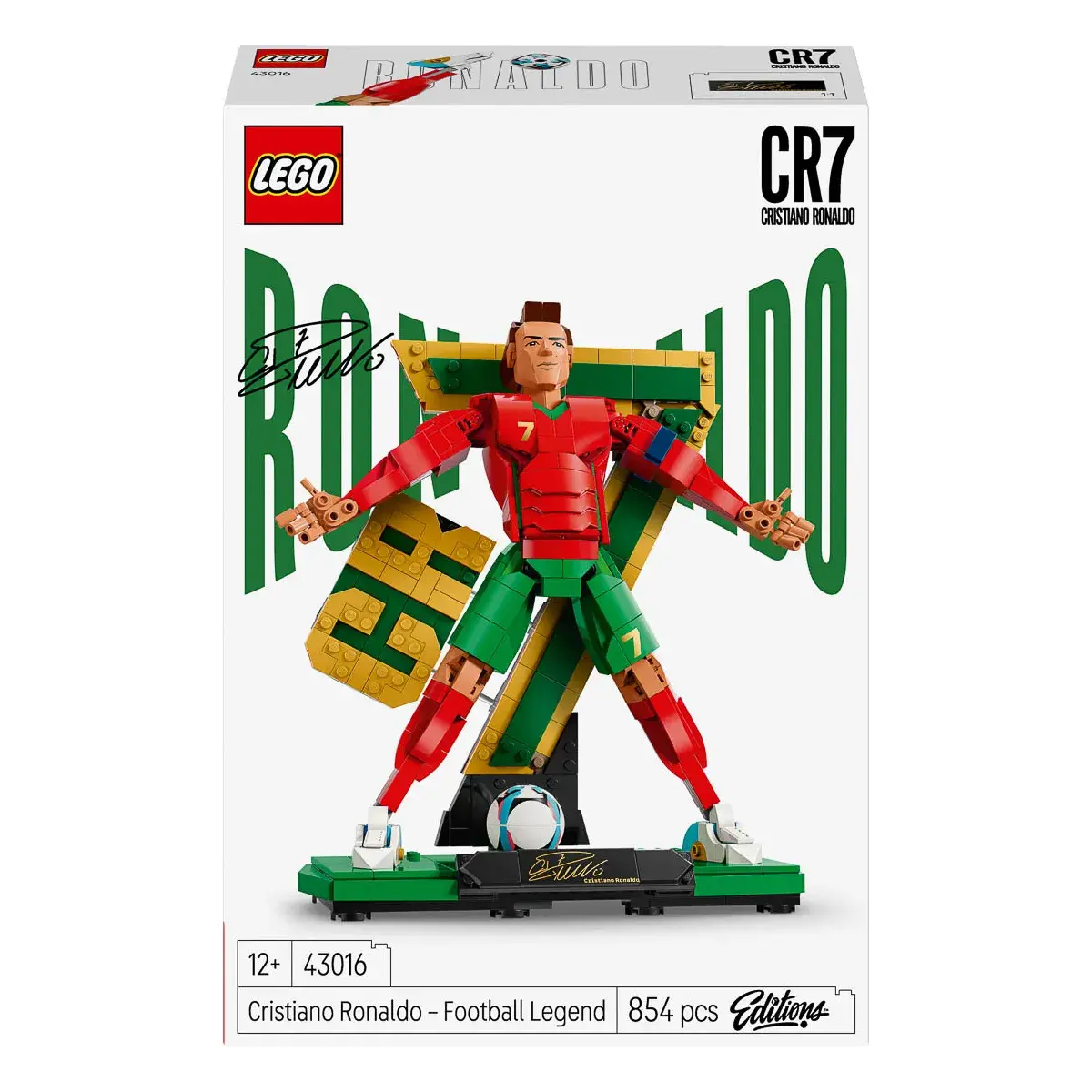 LEGO Editions Football Кріштіану Роналду — легенда футболу 43016