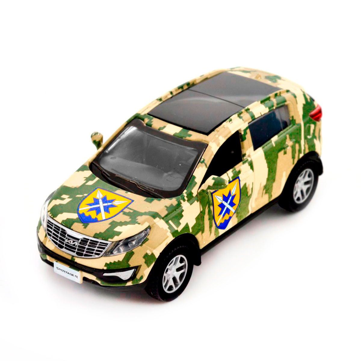 Колекційна модель TechnoDrive Шеврони Героїв Kia Sportage R 56 ОМПБр, 250362M