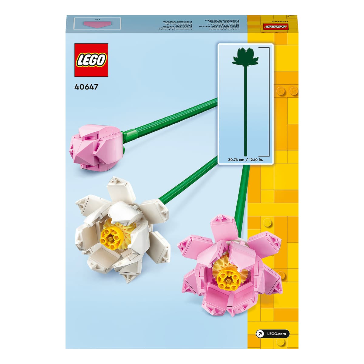 LEGO Botanical Collection Квіти лотоса 40647 — фото 6
