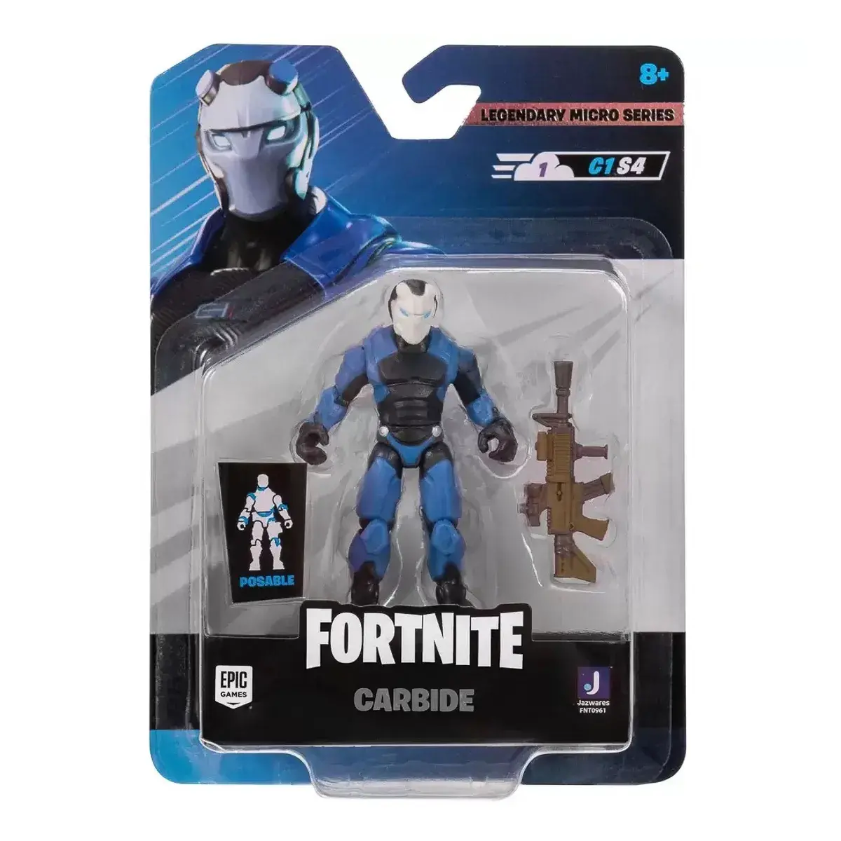 Колекційна фігурка Fortnite Micro Legendary Carbide 6 см (FNT0961) — фото 2