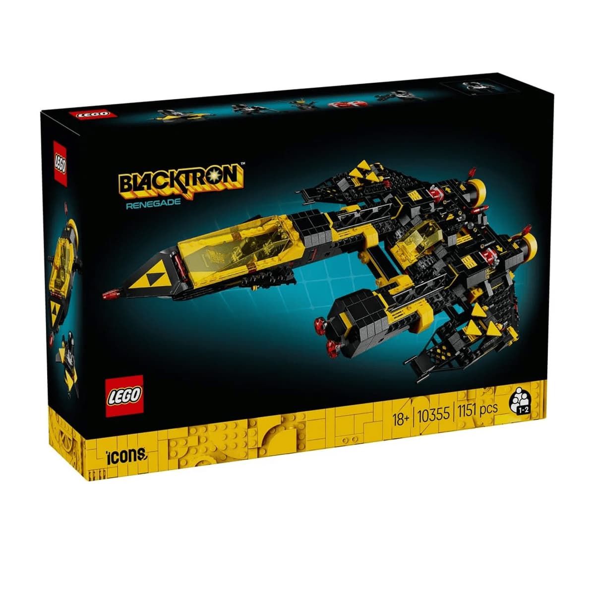 LEGO ICONS Blacktron Renegade 10355