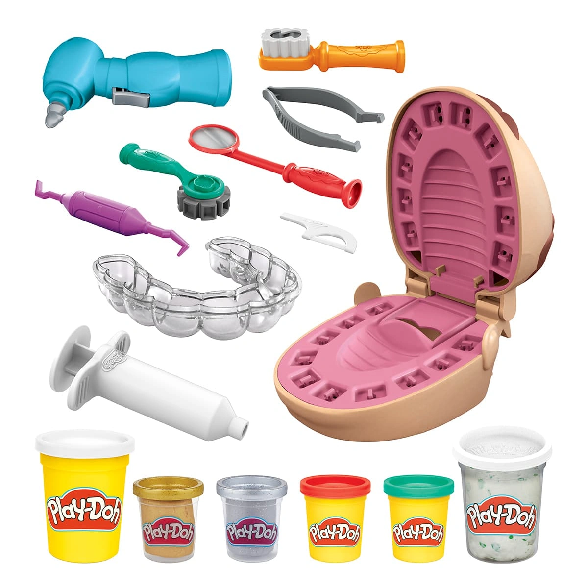 Набір Play-Doh Містер Зубастик із золотими зубами, F12595L0 — фото 7