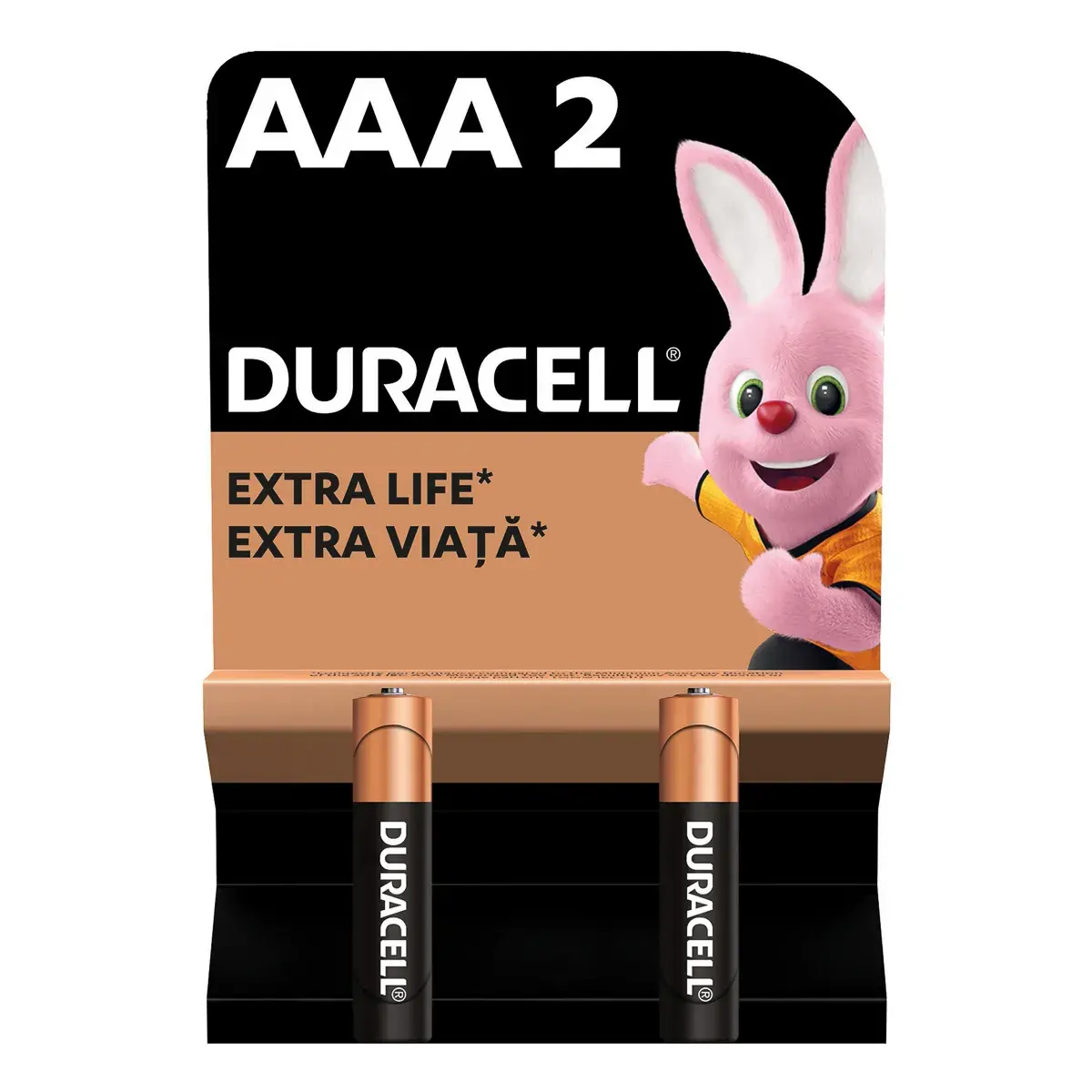 Лужні батарейки Duracell Basic АAA 2 шт