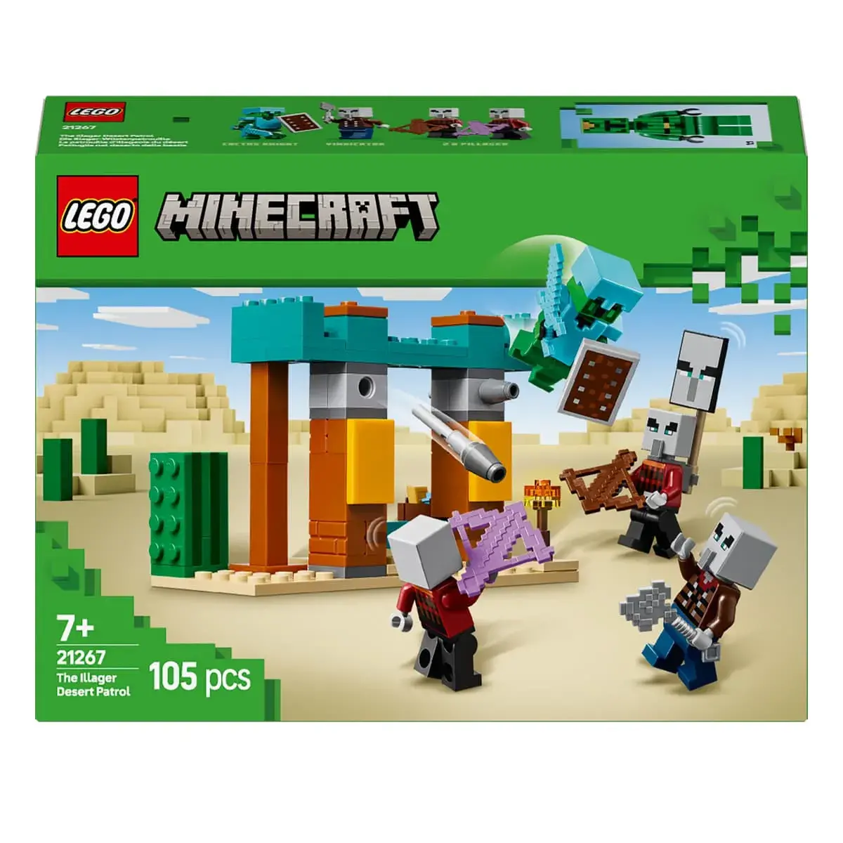 LEGO Minecraft Пустинний патруль розбійника 21267