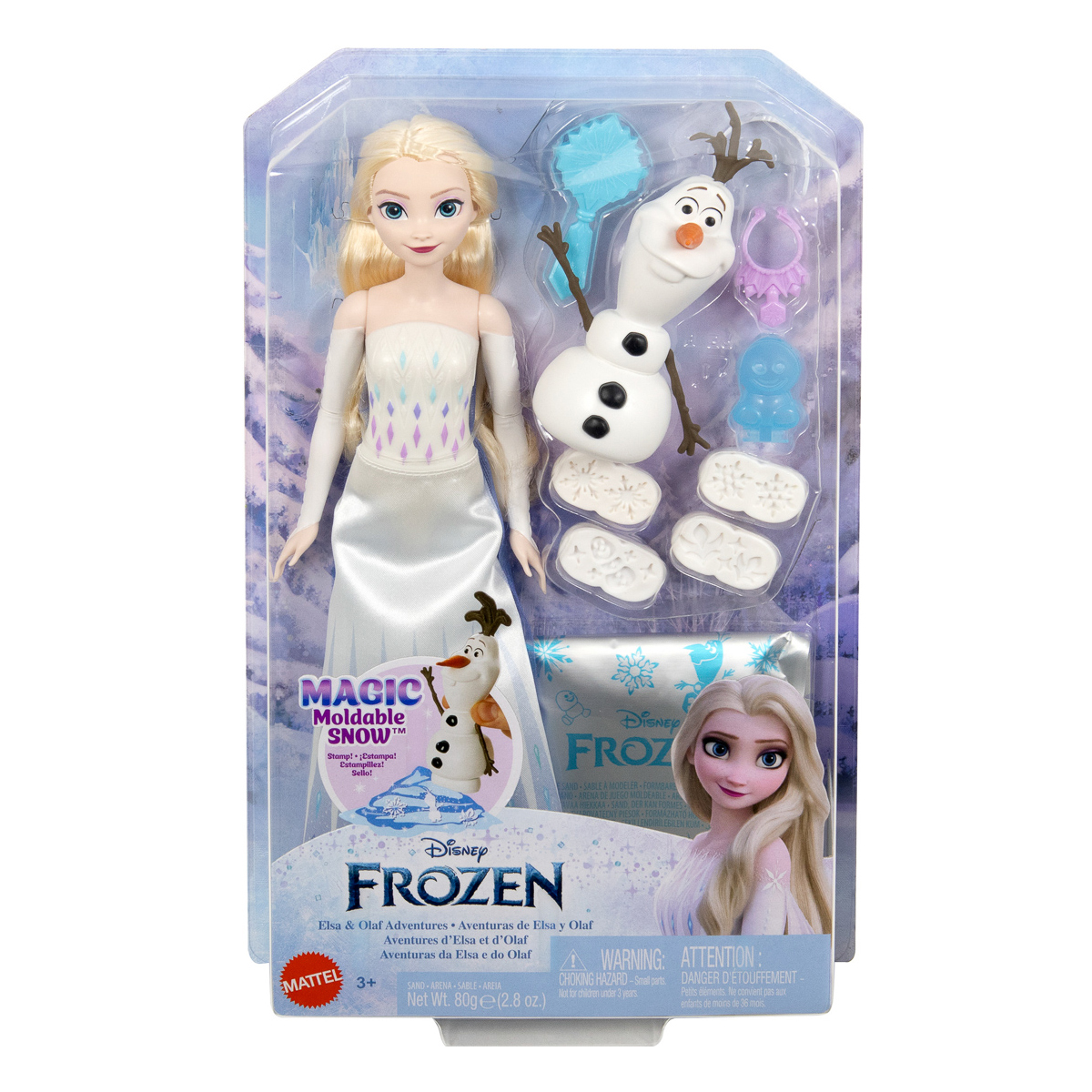 Набір Disney Frozen Ліпимо сніжки з лялькою Ельзою та Олафом, HYH10
