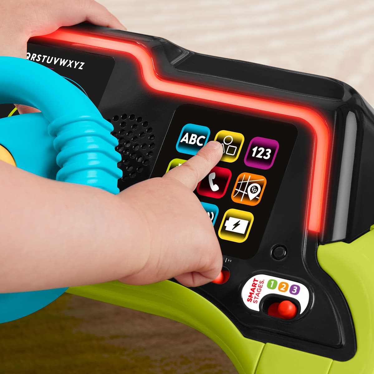 Інтерактивна іграшка Fisher-Price Кермо Smart Stages Маленький водій (англ), HTW88 — фото 6