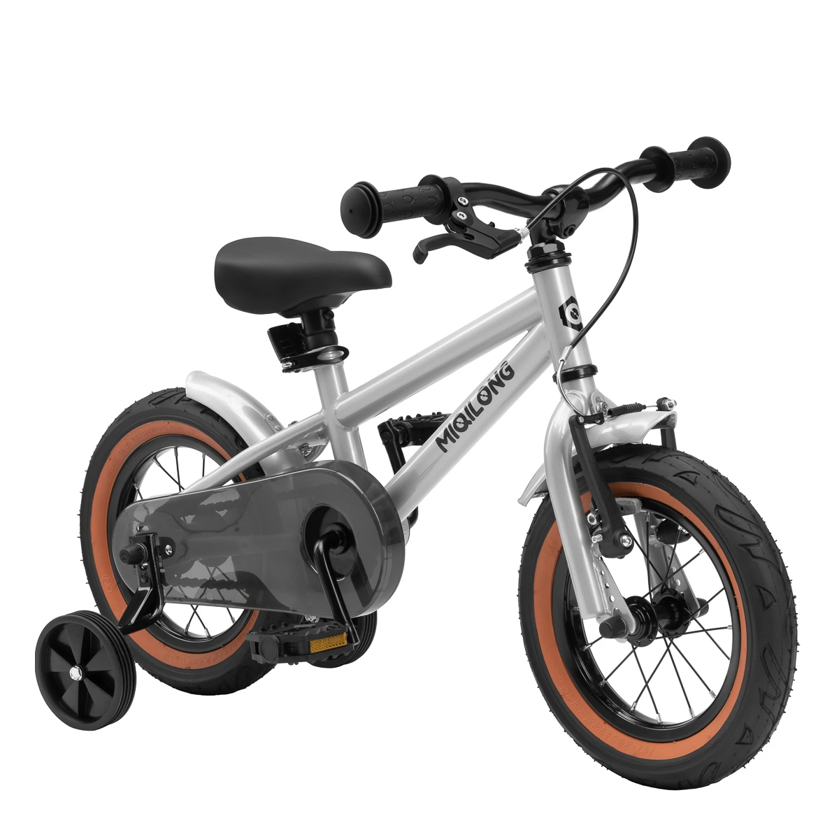 Велосипед Miqilong ST 12" сріблястий, RBB-ST12-SILVER