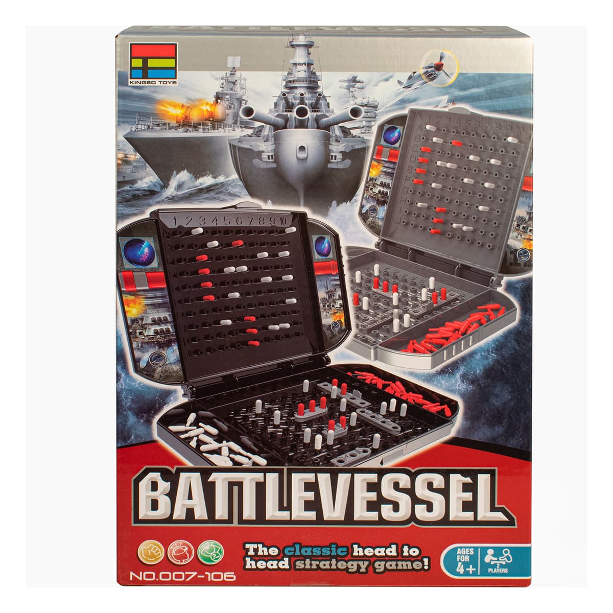 Настільна гра Maya Toys Морський бій (укр), 007-106