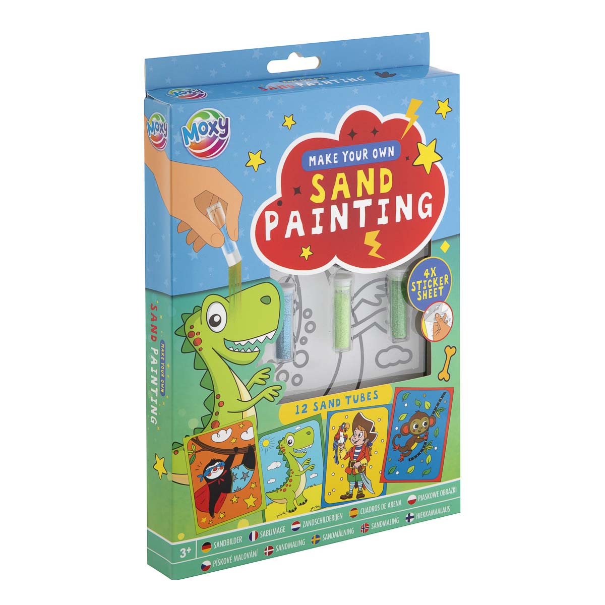 Набір для малювання піском Grafix Dino, 100037_2