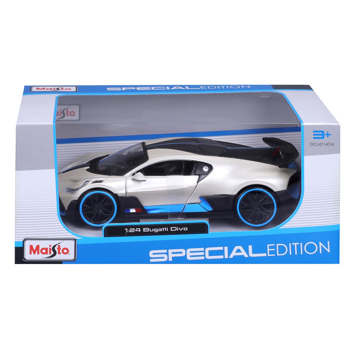 Машинка Maisto Bugatti Divo, 31526MET.WHITE — фото 2