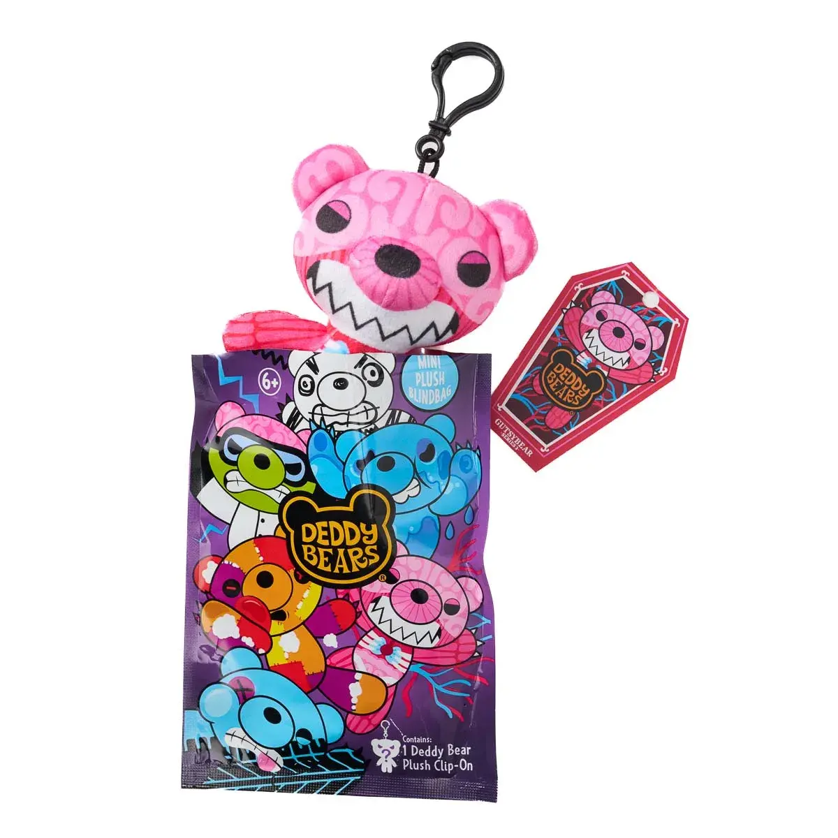 Іграшка-сюрприз із кліпсою Deddy Bears Mini Plush Серія 3 (DB318PQ) — фото 4