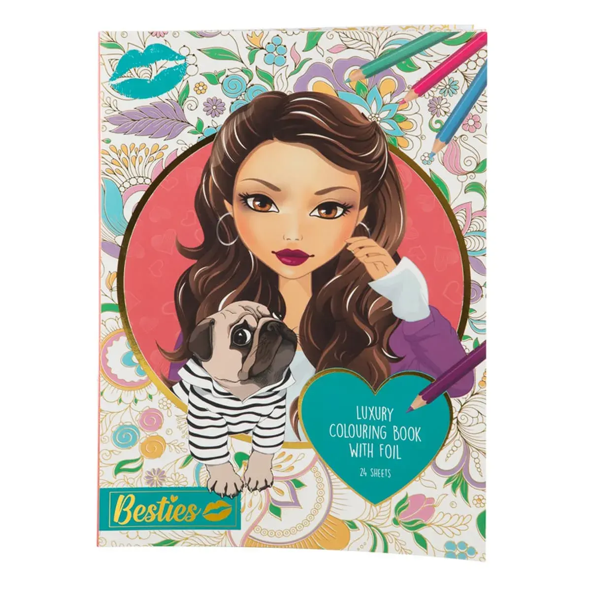 Розмальовка Besties Магія золота 24 стр, 961026