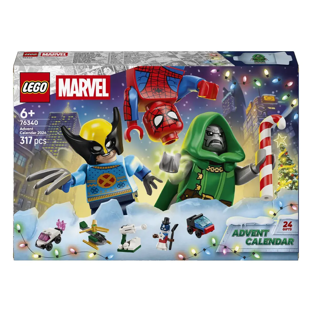 LEGO Super Heroes Адвент-календар 2026 76340