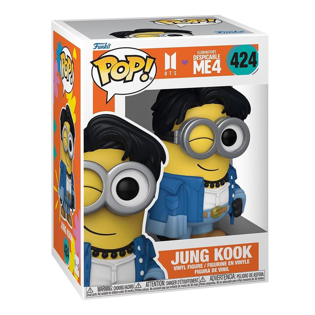 Колекційна фігурка Funko Pop! Minions BTS Jung Kook, 85966