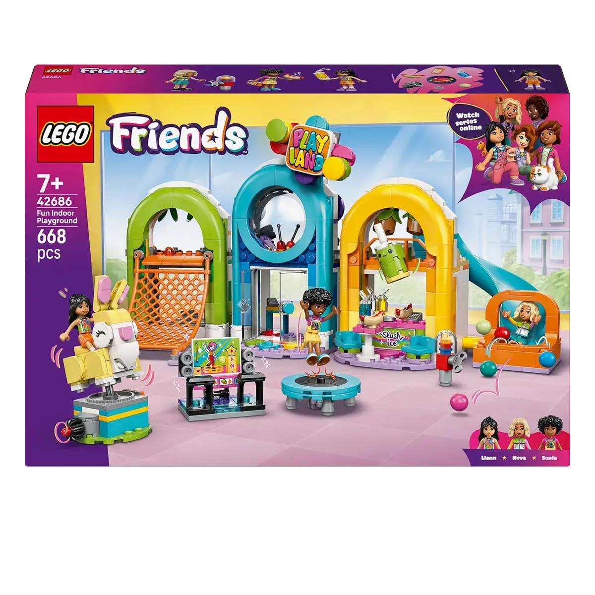 LEGO Friends Веселий критий ігровий майданчик 42686
